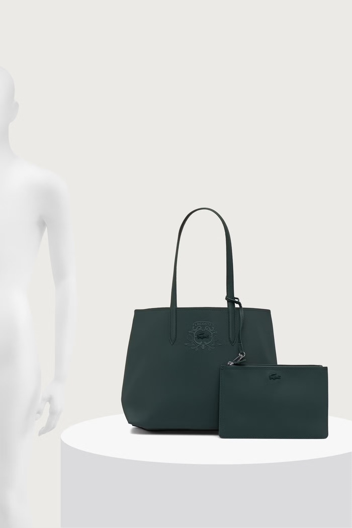 Torebka dwustronna damska Lacoste turkusowy NF5501HN