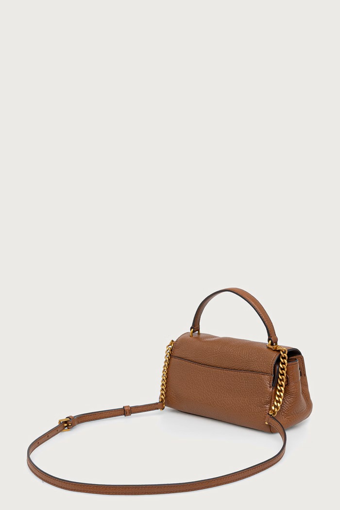 MICHAEL Michael Kors Torebka crossbody damska skórzana HAMILTON MODERNE 32F6ANXC0E brązowy AW26