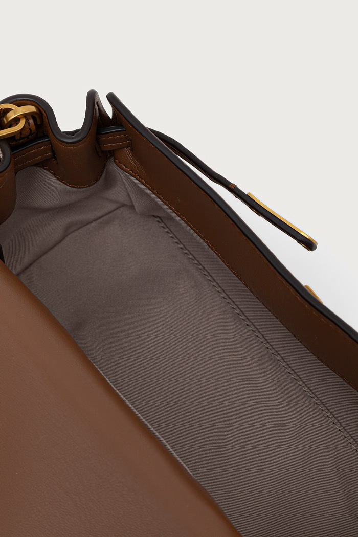 Torebka crossbody damska skórzana HAMILTON MODERNE MICHAEL Michael Kors 32F6ANXC0E brązowy