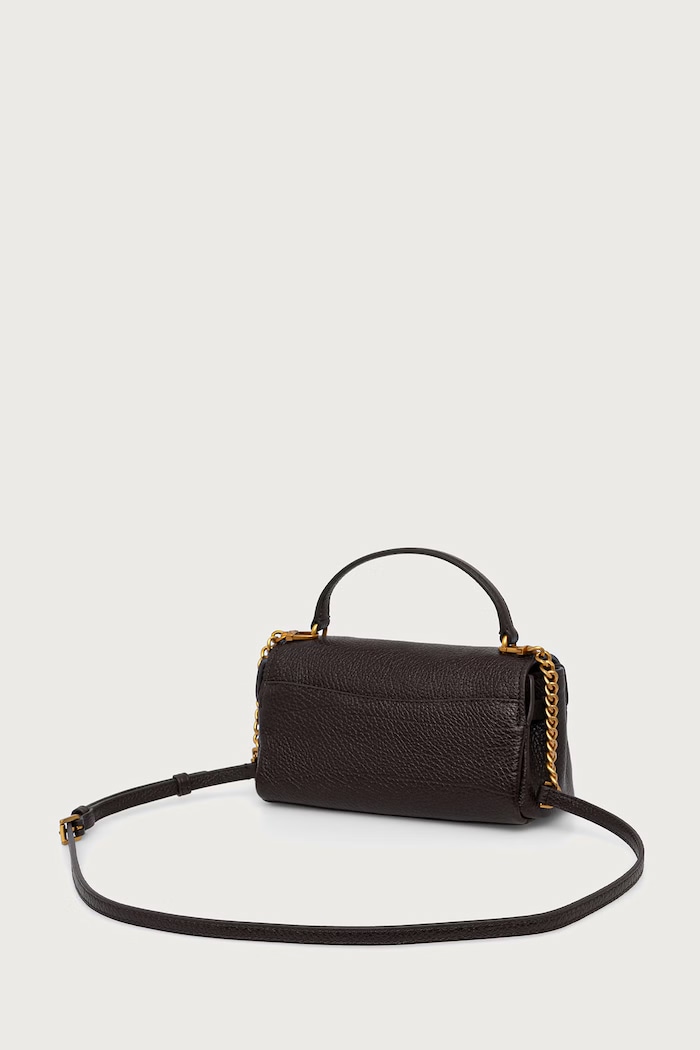 Akcesoria MICHAEL Michael Kors Torebka crossbody damska skórzana HAMILTON MODERNE 32F6ANXC0E brązowy