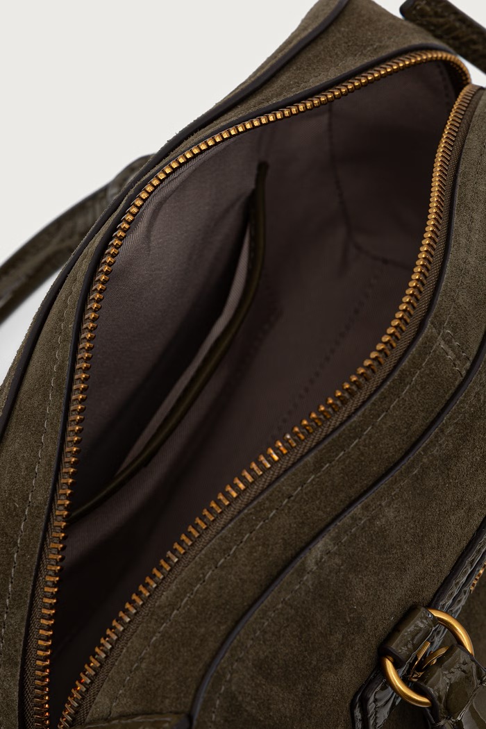 MICHAEL Michael Kors Torebka crossbody damska zamszowa 32F6ATVC0S