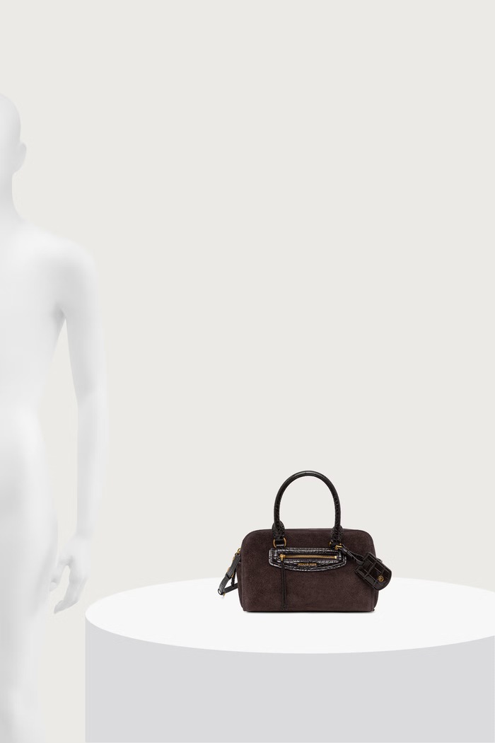 MICHAEL Michael Kors Torebka crossbody damska zamszowa 32F6ATVC0S