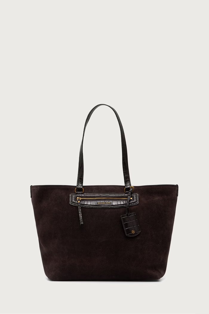 MICHAEL Michael Kors Torebka tote damska zamszowa brązowy 30F6ATVT4S
