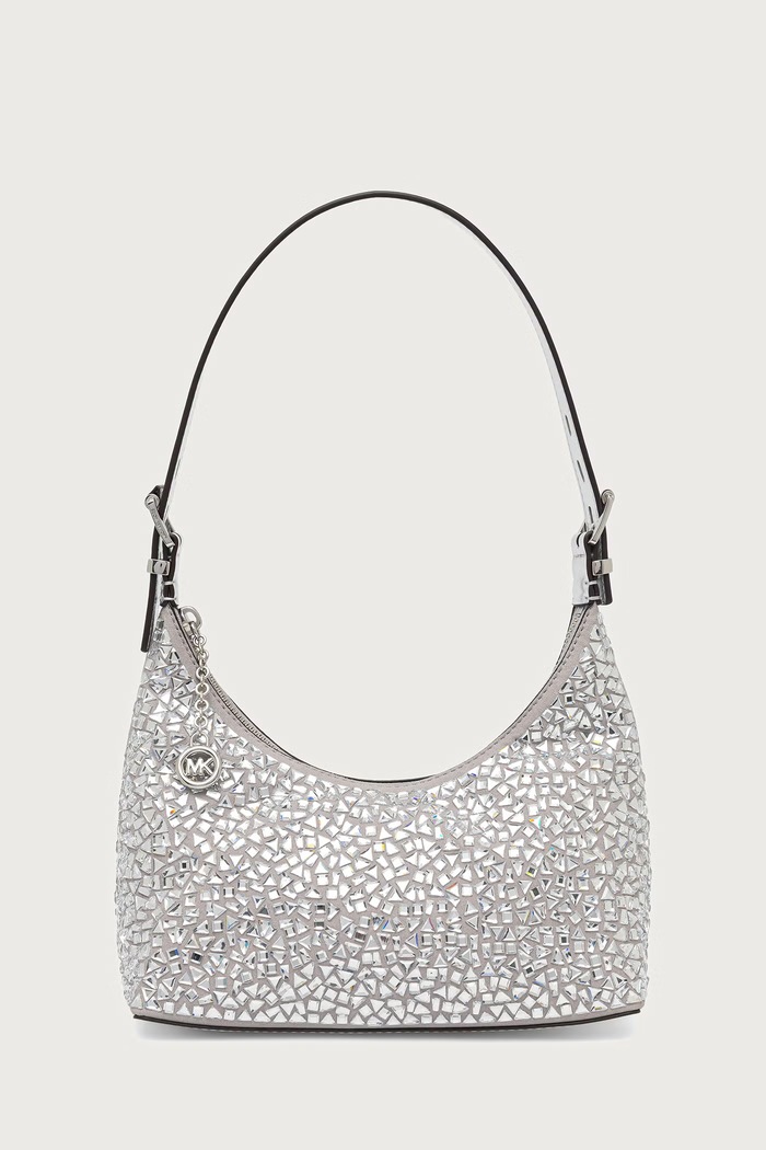 MICHAEL Michael Kors Torebka crossbody damska NOLITA szary 32F6SY5C5S