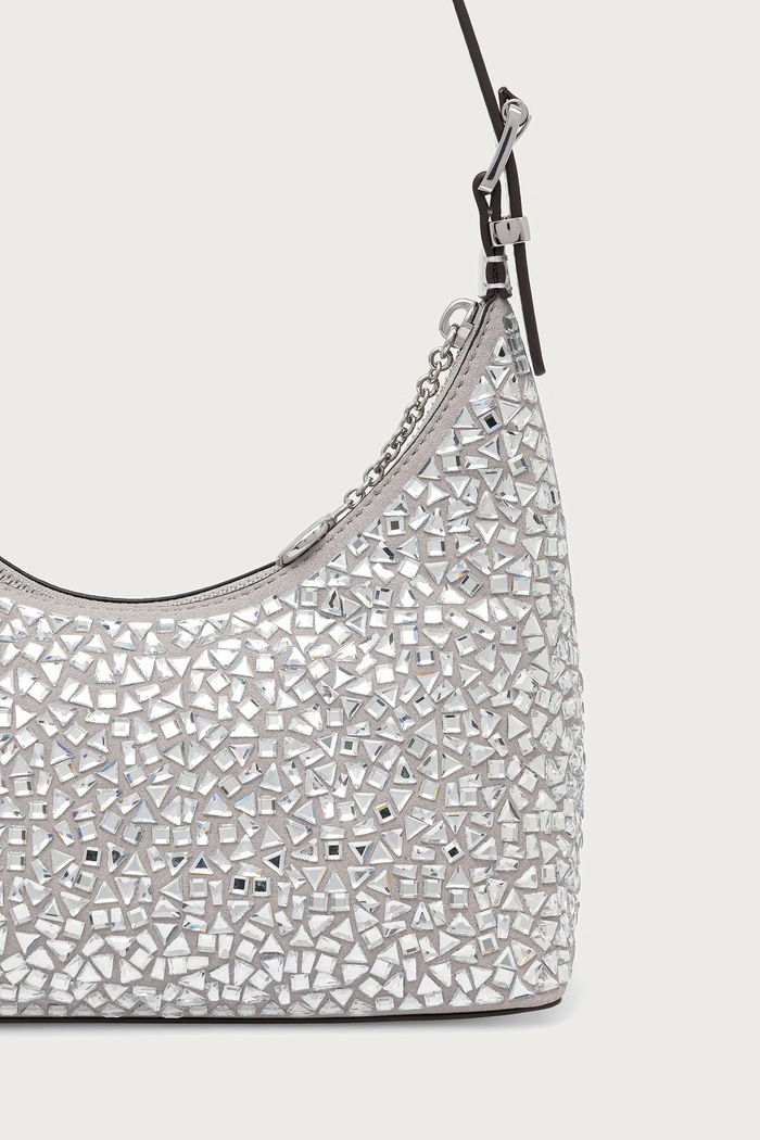 Akcesoria MICHAEL Michael Kors Torebka crossbody damska NOLITA 32F6SY5C5S szary