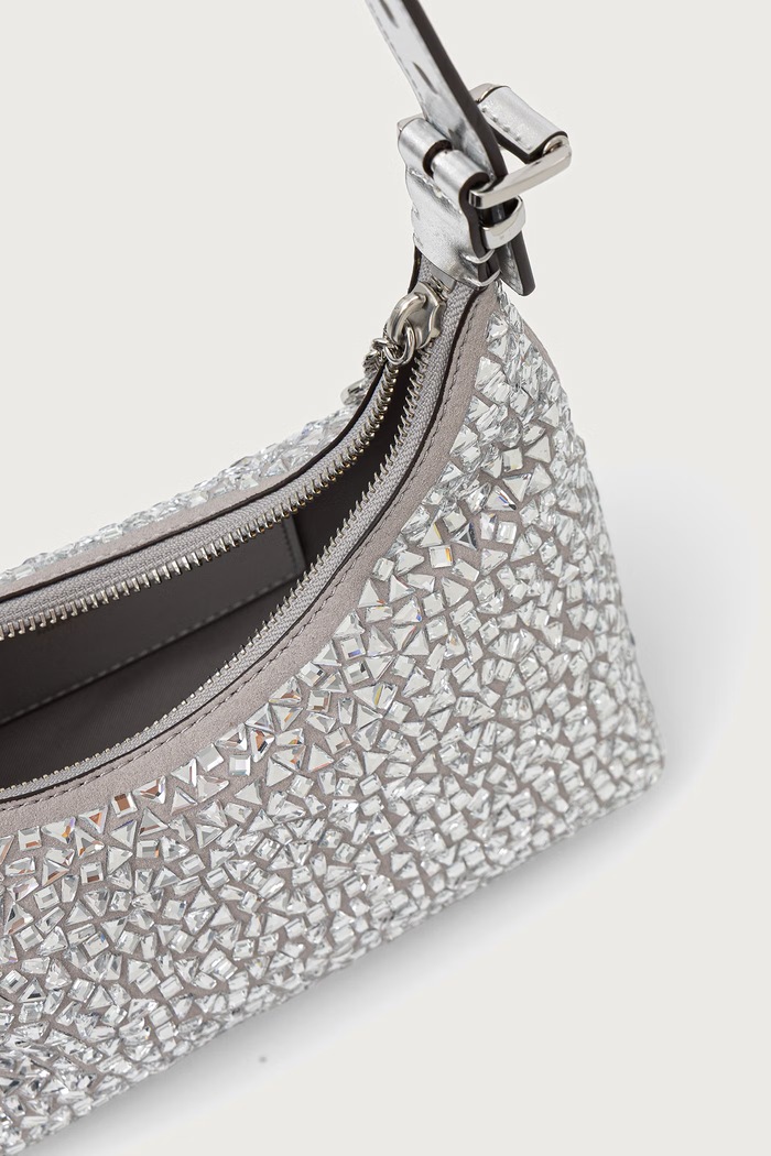 Torebka crossbody damska NOLITA MICHAEL Michael Kors szary 32F6SY5C5S