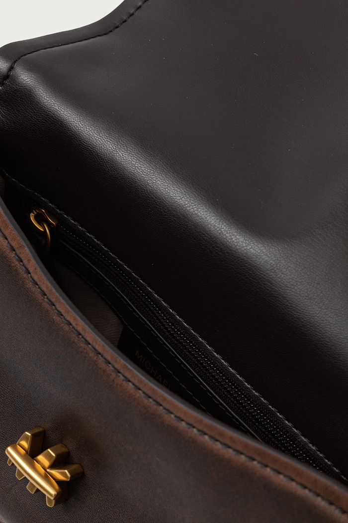 Torebka crossbody damska skórzana BRYANT MICHAEL Michael Kors brązowy 30F6AYTL5T