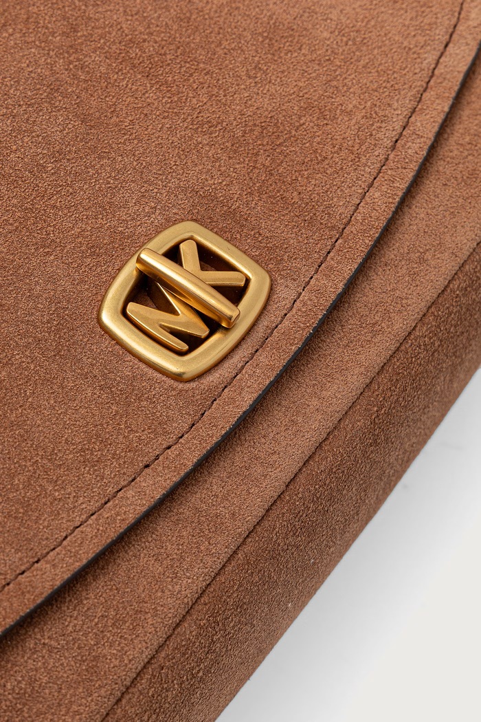 Torebka damska zamszowa BRYANT MICHAEL Michael Kors 30F6AYTL5S brązowy