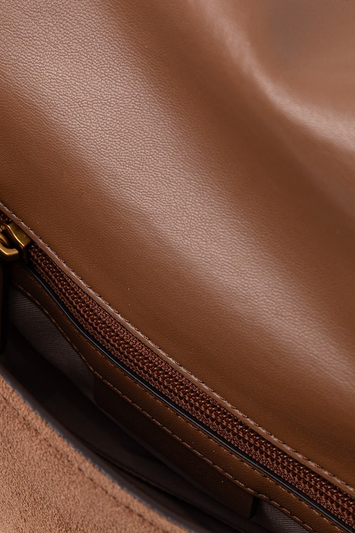 Torebka damska zamszowa BRYANT MICHAEL Michael Kors brązowy 30F6AYTL5S