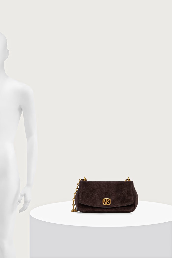 MICHAEL Michael Kors Torebka damska zamszowa BRYANT 30F6AYTL5S