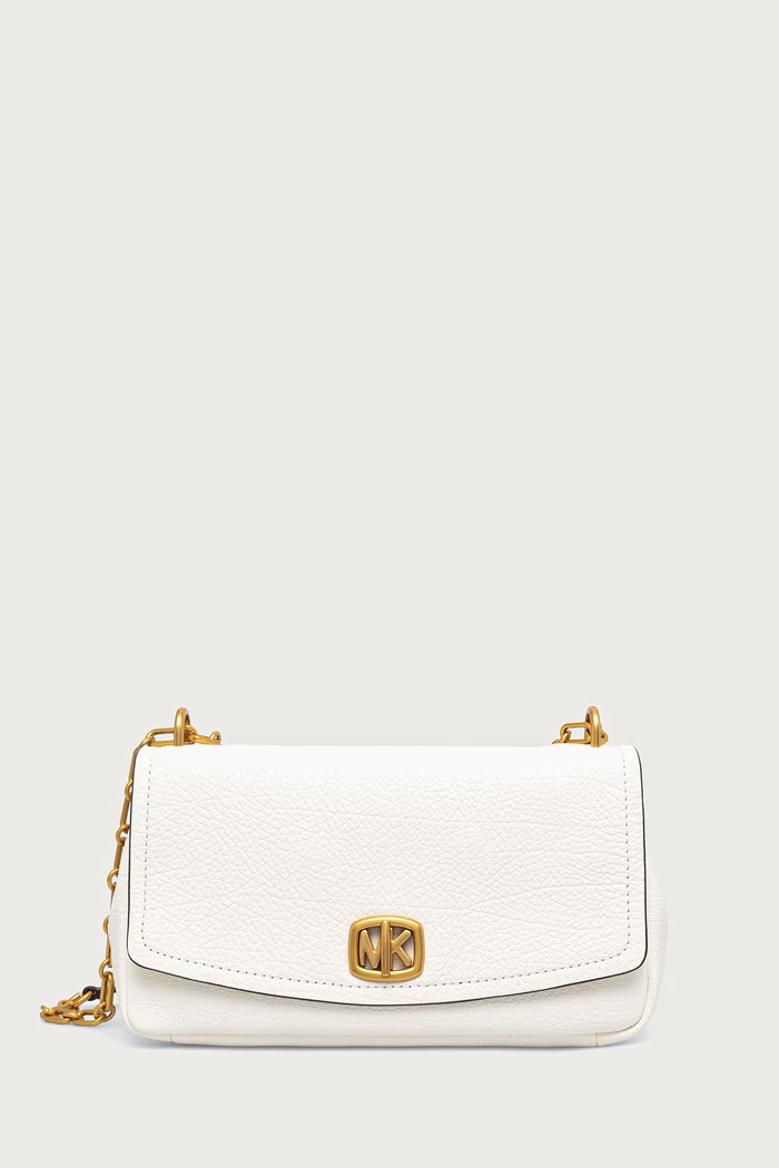 MICHAEL Michael Kors Torebka crossbody damska skórzana BRYANT beżowy 30F6AYTL5E