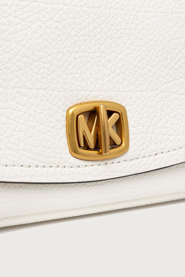 Akcesoria MICHAEL Michael Kors Torebka crossbody damska skórzana BRYANT 30F6AYTL5E beżowy