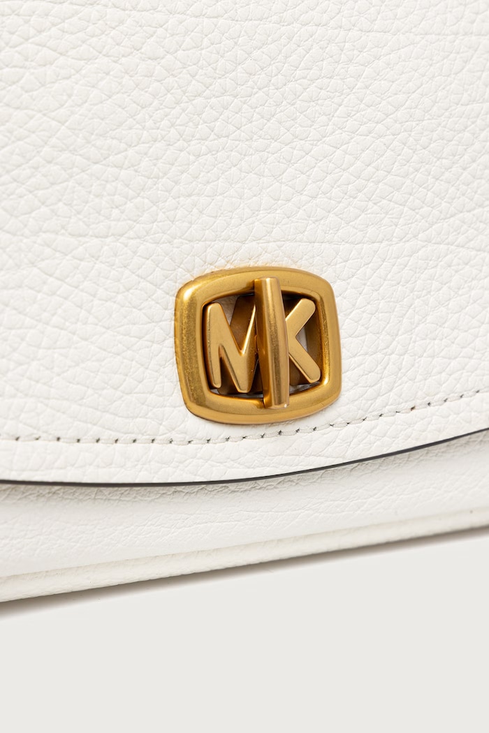 Akcesoria MICHAEL Michael Kors Torebka crossbody damska skórzana BRYANT 30F6AYTL5E beżowy