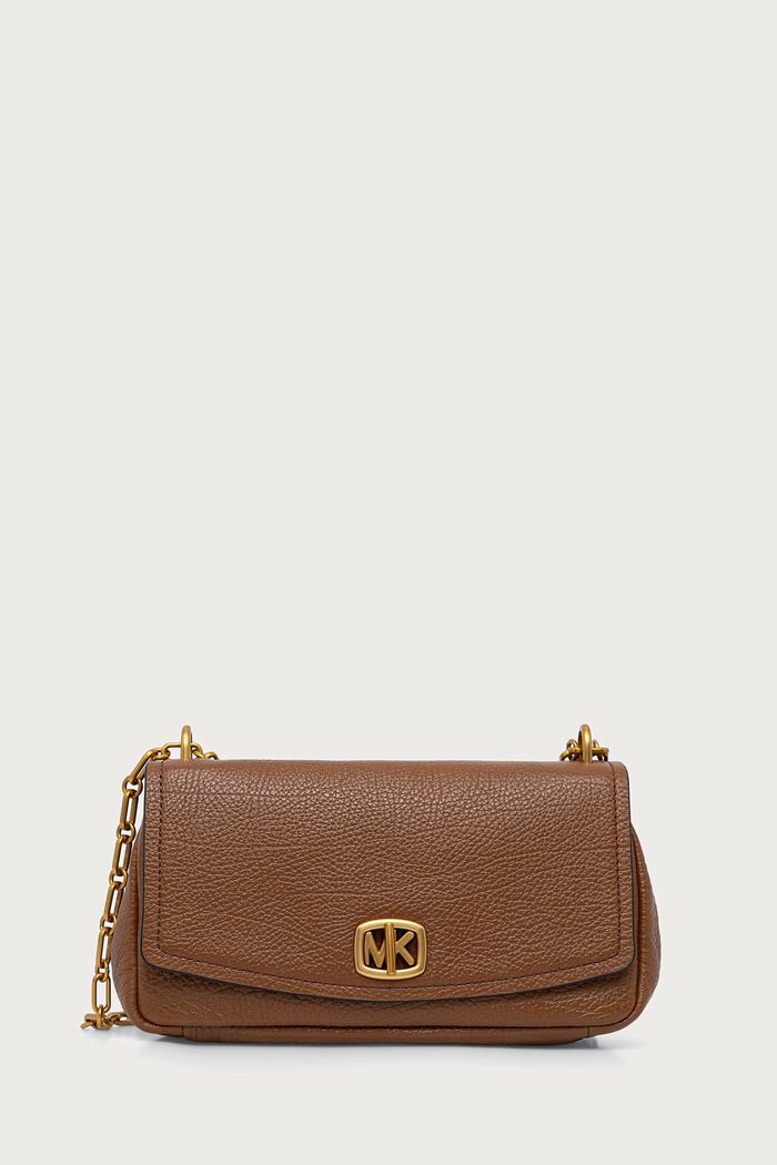 MICHAEL Michael Kors Torebka crossbody damska skórzana BRYANT brązowy 30F6AYTL5E