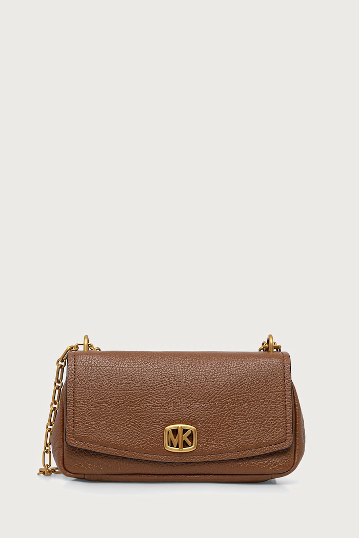 MICHAEL Michael Kors Torebka crossbody damska skórzana BRYANT brązowy 30F6AYTL5E