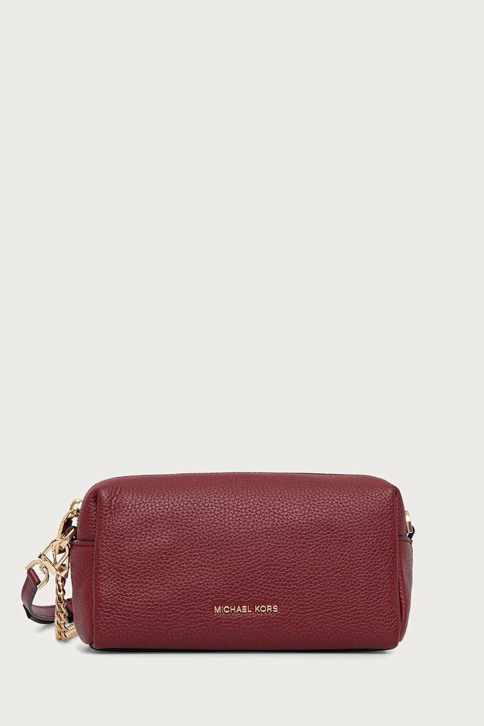 MICHAEL Michael Kors Crossbody torba za žene od kože BRYANT crvena 32F6GYTC5L