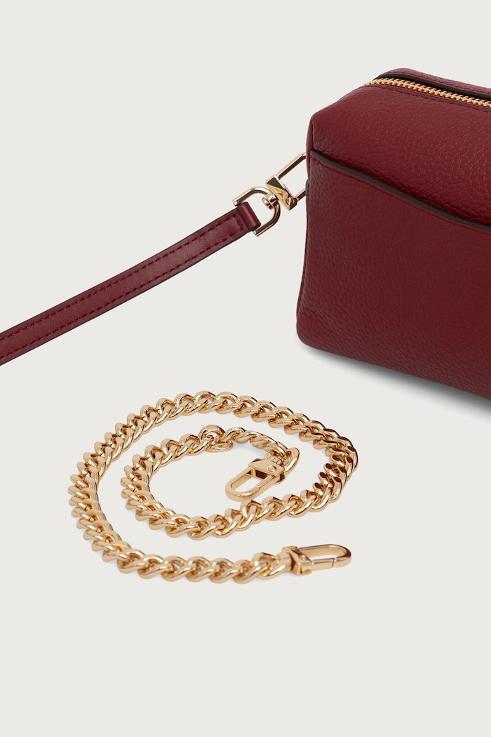 Crossbody torba za žene od kože BRYANT MICHAEL Michael Kors 32F6GYTC5L crvena