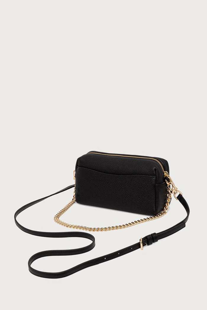Akcesoria MICHAEL Michael Kors Torebka crossbody damska skórzana BRYANT 32F6GYTC5L czarny