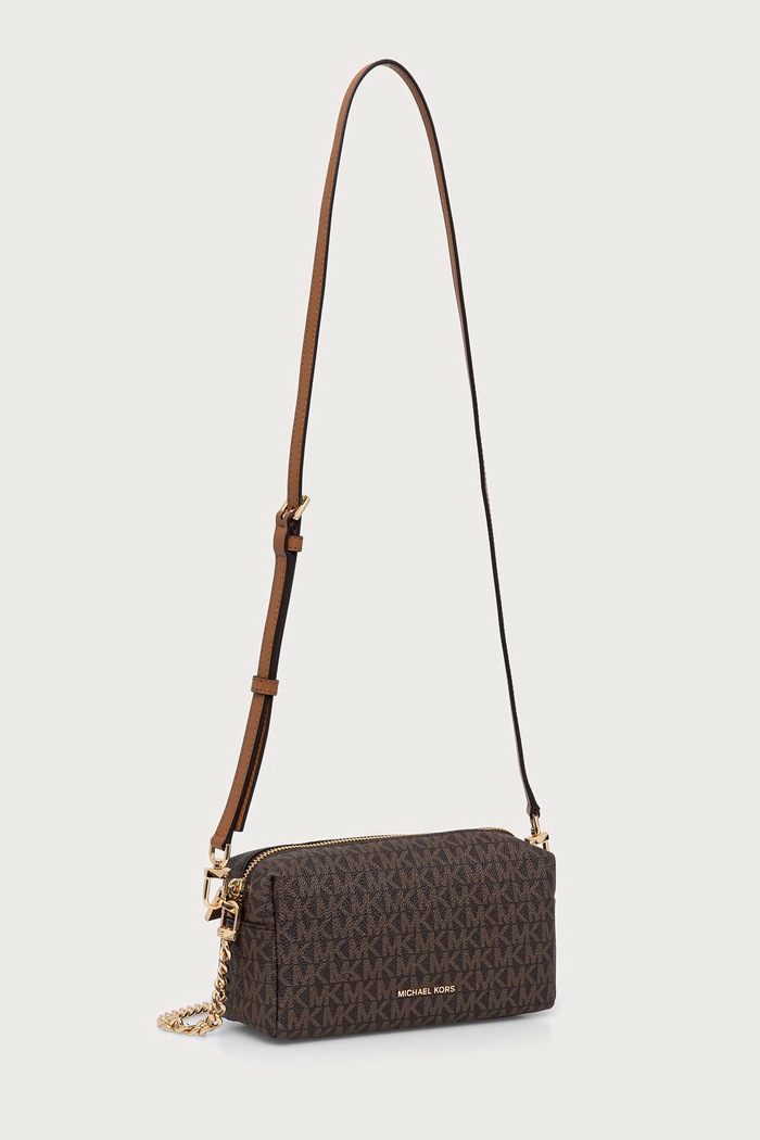 MICHAEL Michael Kors Torebka crossbody damska z imitacji skóry BRYANT 32F6GYTC1B brązowy AW26