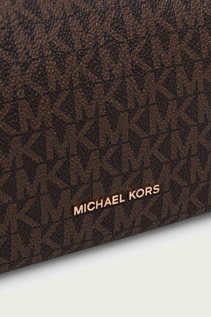 Torebka crossbody damska z imitacji skóry BRYANT MICHAEL Michael Kors 32F6GYTC1B brązowy