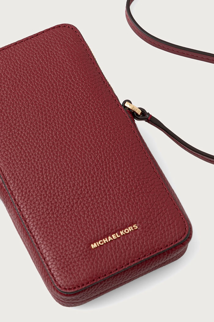 Torebka crossbody damska skórzana MICHAEL Michael Kors 32F6GJ6C5L czerwony