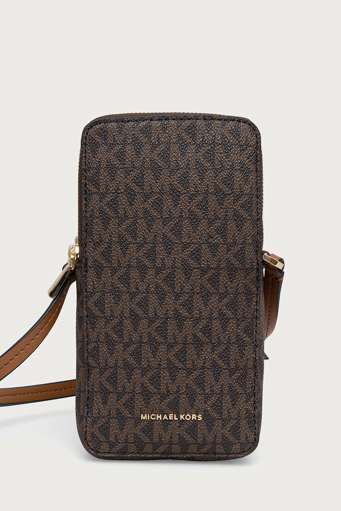 MICHAEL Michael Kors Torebka crossbody damska z imitacji skóry brązowy 32F6GJ6C5B