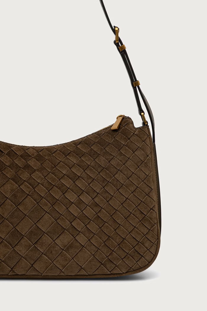 Akcesoria MICHAEL Michael Kors Torebka damska zamszowa NOLITA 30F6AY5L2L zielony