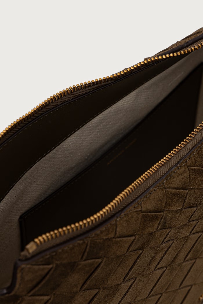 Torebka damska zamszowa NOLITA MICHAEL Michael Kors zielony 30F6AY5L2L