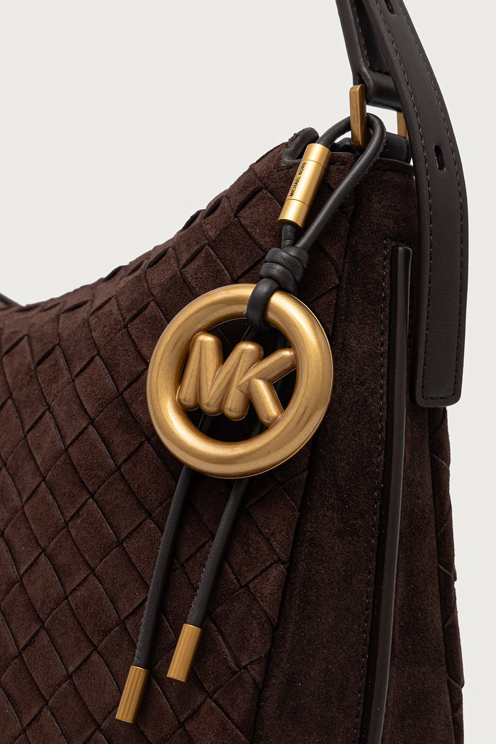 Torebka damska zamszowa NOLITA MICHAEL Michael Kors 30F6AY5L2L brązowy