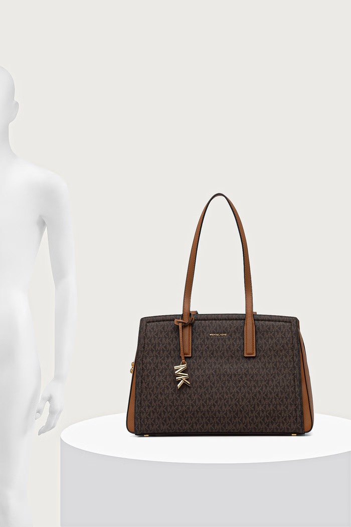Torebka tote damska LAILA MICHAEL Michael Kors brązowy 30S5G9IT2B