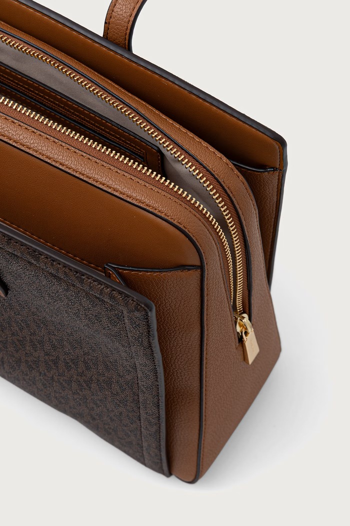 Torebka tote damska LAILA MICHAEL Michael Kors 30S5G9IT2B brązowy
