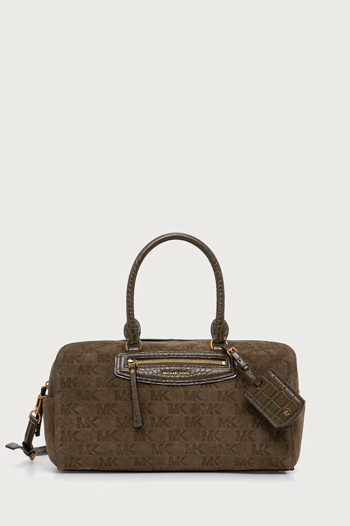MICHAEL Michael Kors Torebka damska zamszowa zielony 30F6ATVS6S
