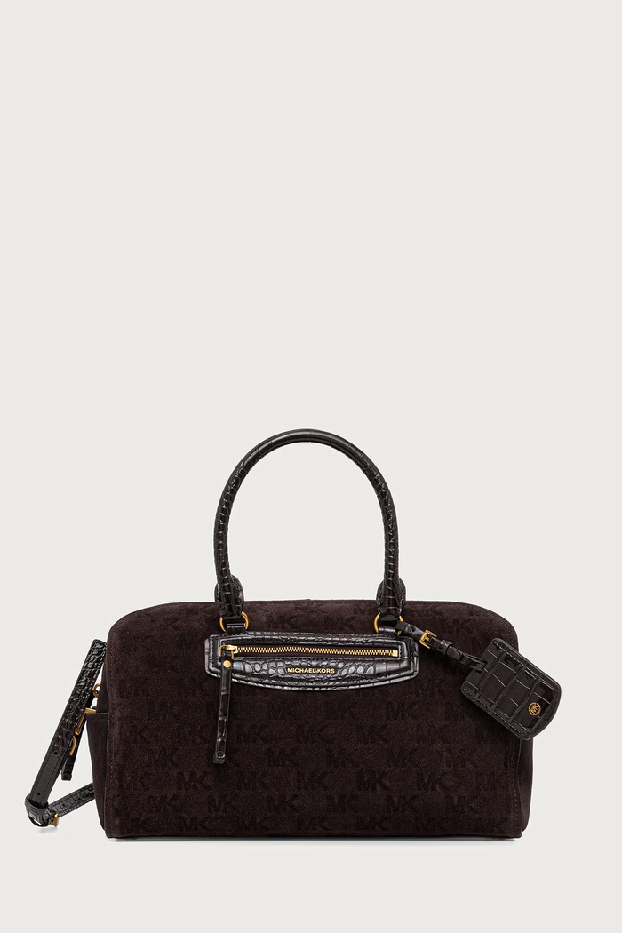 MICHAEL Michael Kors Torebka damska zamszowa brązowy 30F6ATVS6S