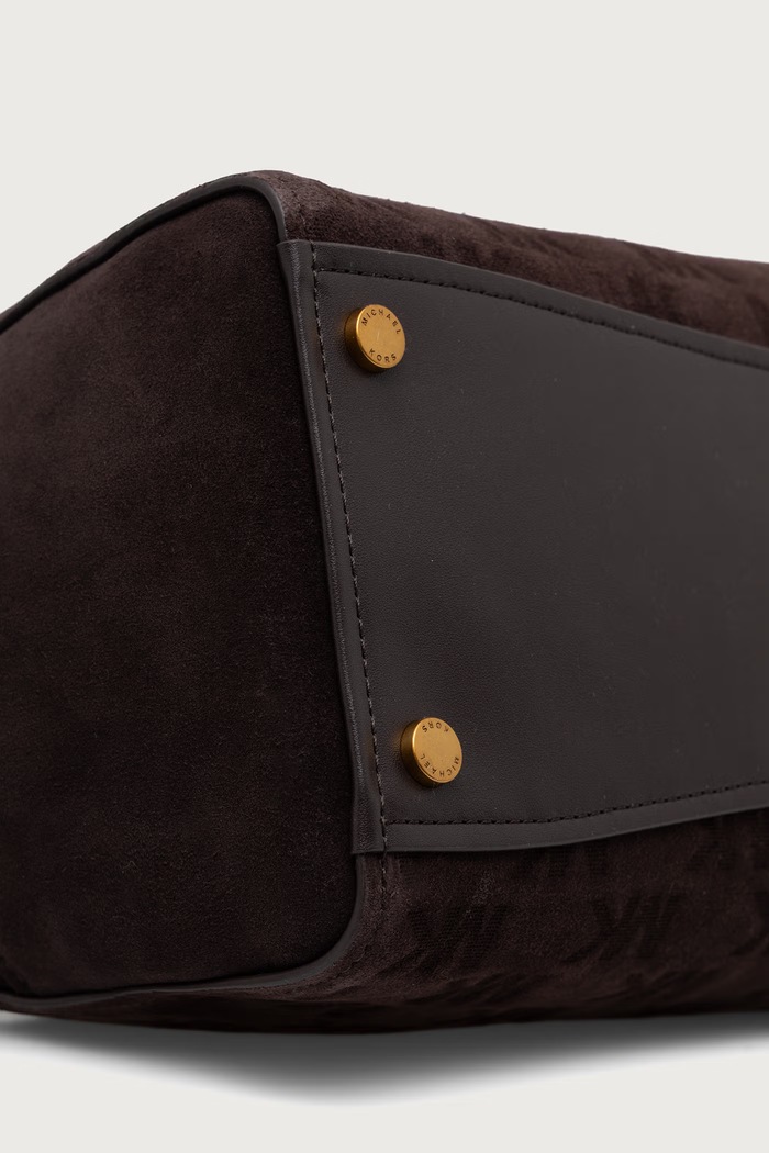 Torebka damska zamszowa MICHAEL Michael Kors brązowy 30F6ATVS6S