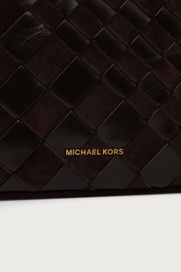 Torebka crossbody damska zamszowa BRYANT MICHAEL Michael Kors 32F6AYTC6S brązowy