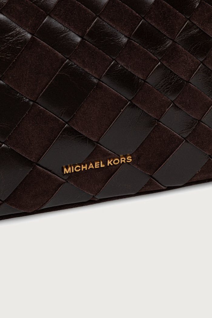 Borsa a tracollo da donna in camoscio BRYANT MICHAEL Michael Kors 32F6AYTC6S marrone