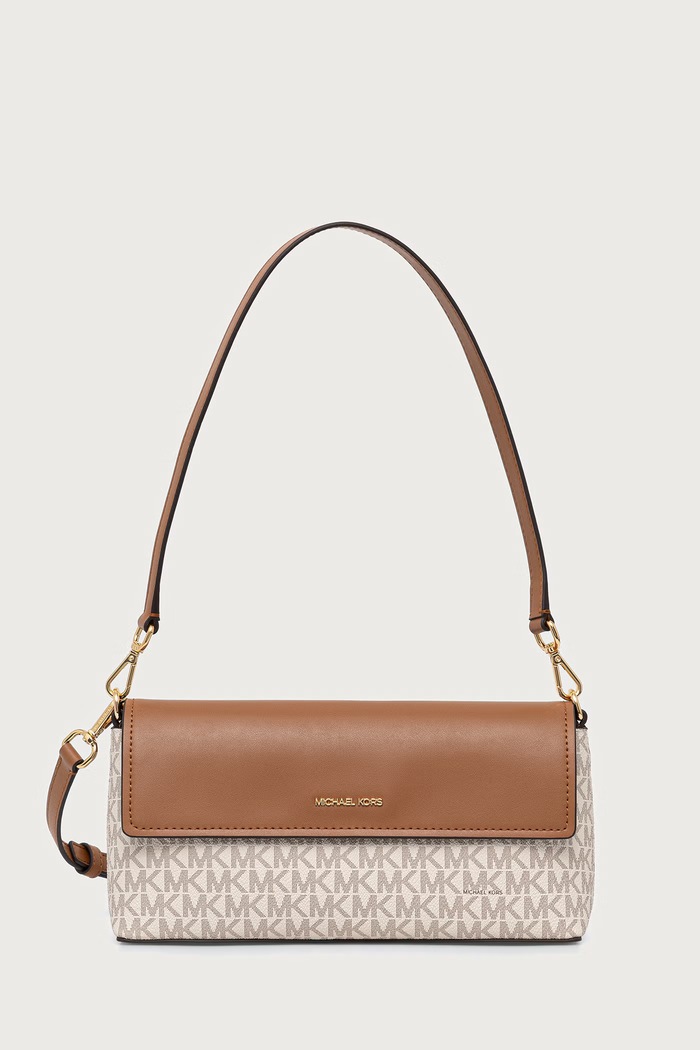 MICHAEL Michael Kors Listonoszka damska NABELA beżowy 32F6G6NC8B