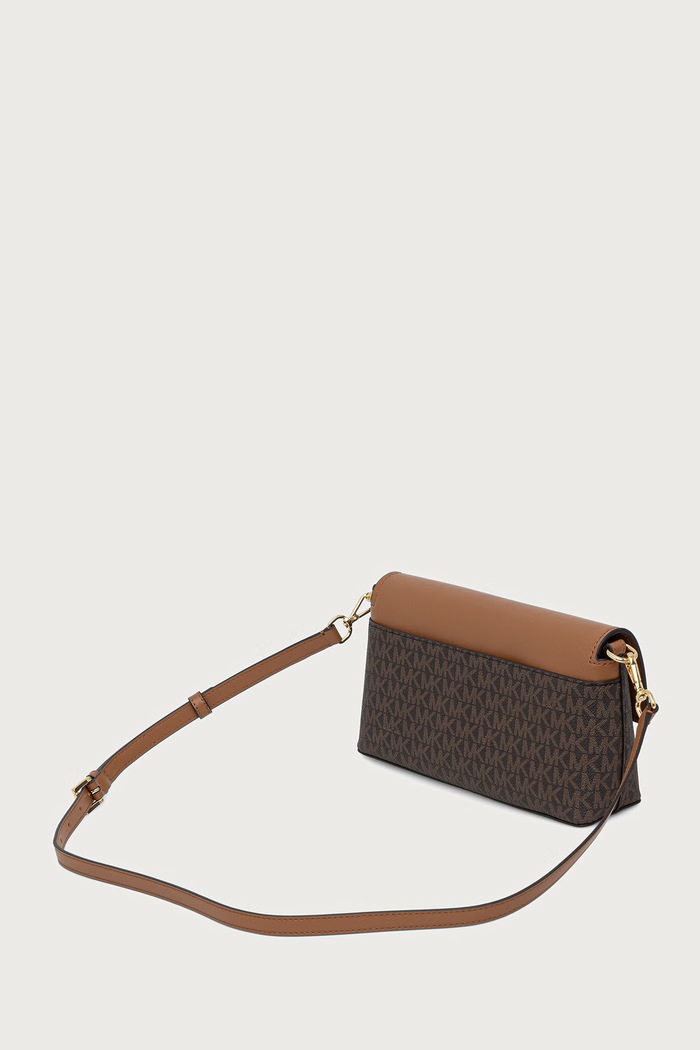 Akcesoria MICHAEL Michael Kors Listonoszka damska NABELA 32F6G6NC8B brązowy