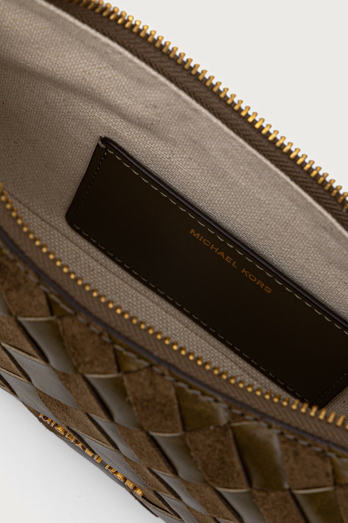 Torebka hobo damska skórzana NOLITA MICHAEL Michael Kors zielony 32F6AY5W6S