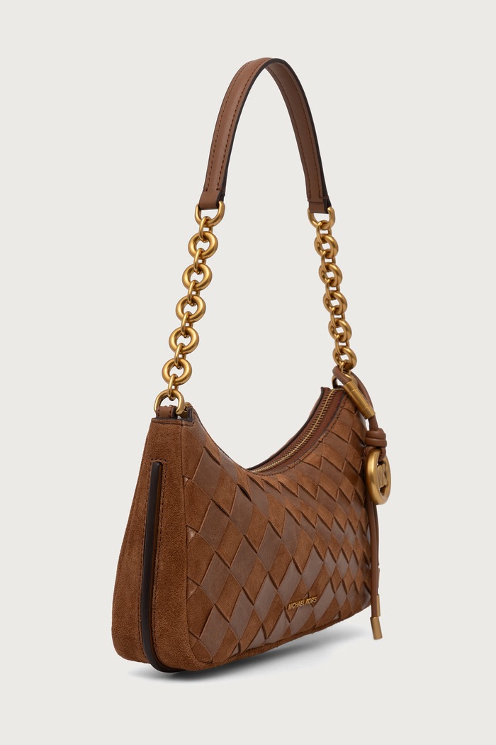 MICHAEL Michael Kors Torebka hobo damska skórzana NOLITA 32F6AY5W6S brązowy AW26
