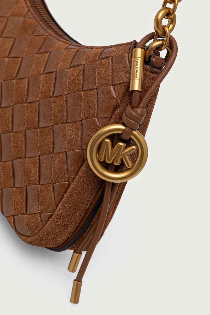 Torebka hobo damska skórzana NOLITA MICHAEL Michael Kors 32F6AY5W6S brązowy