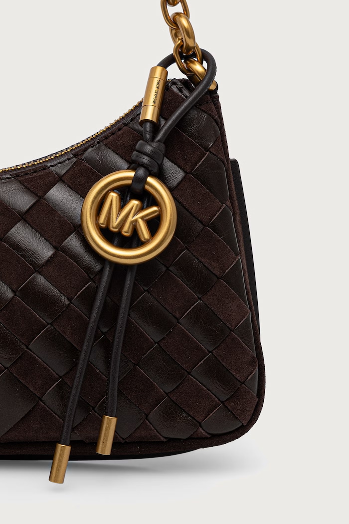 Torebka hobo damska skórzana NOLITA MICHAEL Michael Kors 32F6AY5W6S brązowy