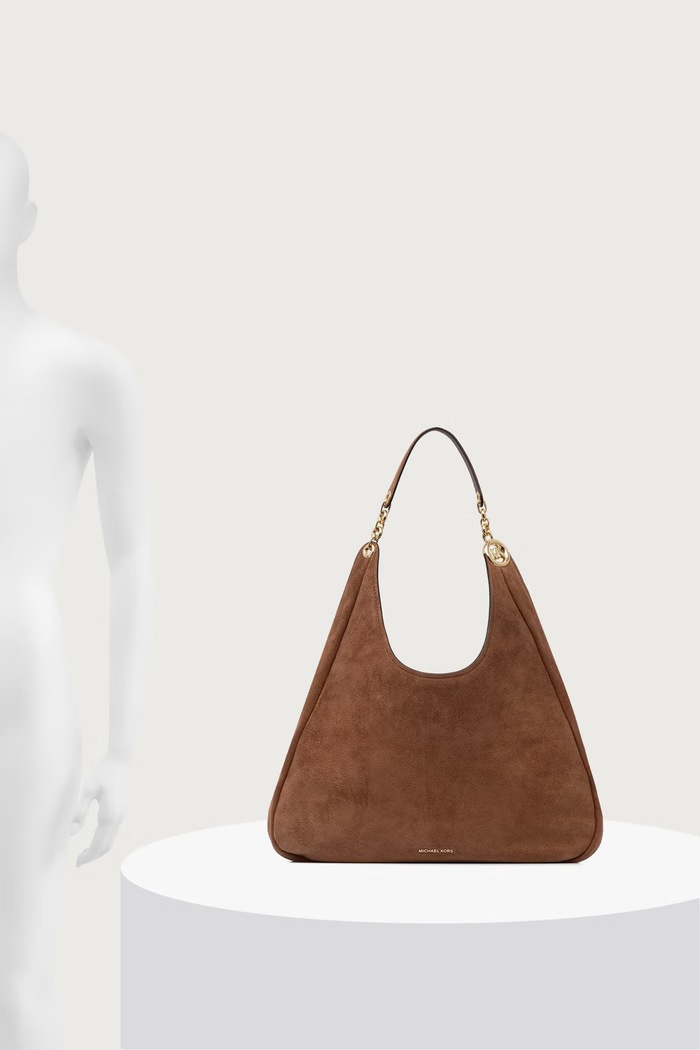 MICHAEL Michael Kors Torebka shopper damska zamszowa ELLIE 30F6GEJE7S