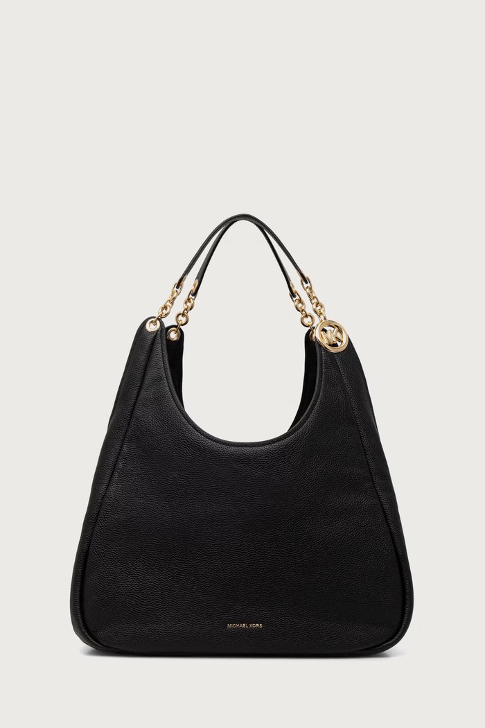 MICHAEL Michael Kors Torebka shopper damska skórzana ELLIE czarny 30F6GEJE7L
