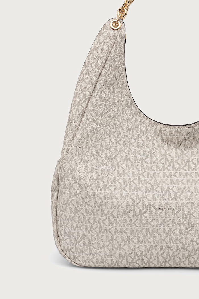 Akcesoria MICHAEL Michael Kors Torebka hobo damska ELLIE 30F6GEJE7B beżowy