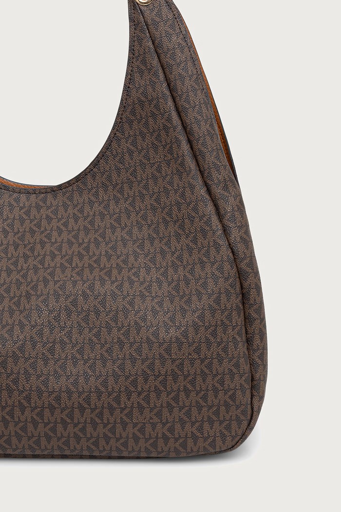 Akcesoria MICHAEL Michael Kors Torebka hobo damska ELLIE 30F6GEJE7B brązowy