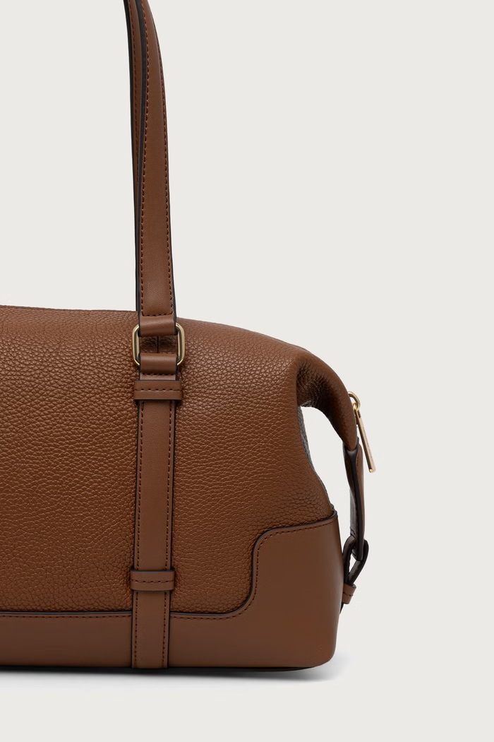 Akcesoria MICHAEL Michael Kors Torebka shopper damska skórzana TEDDI 30F6G24L3L brązowy