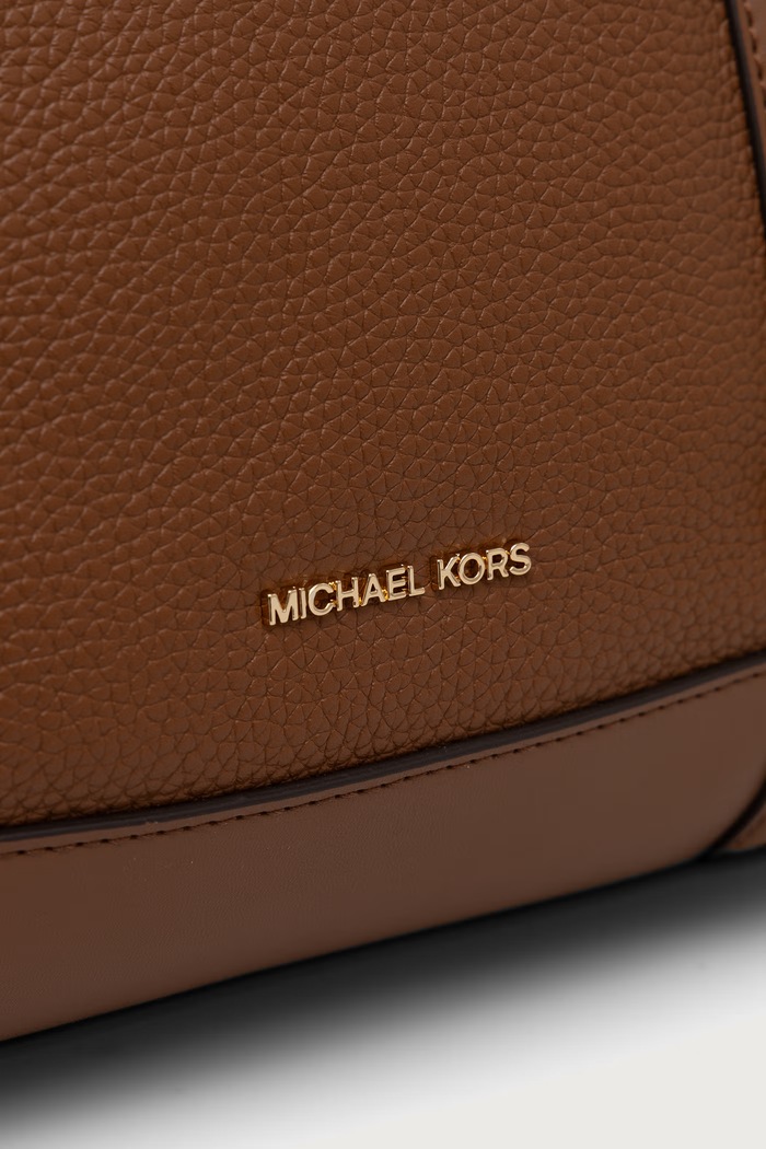 Torebka shopper damska skórzana TEDDI MICHAEL Michael Kors 30F6G24L3L brązowy