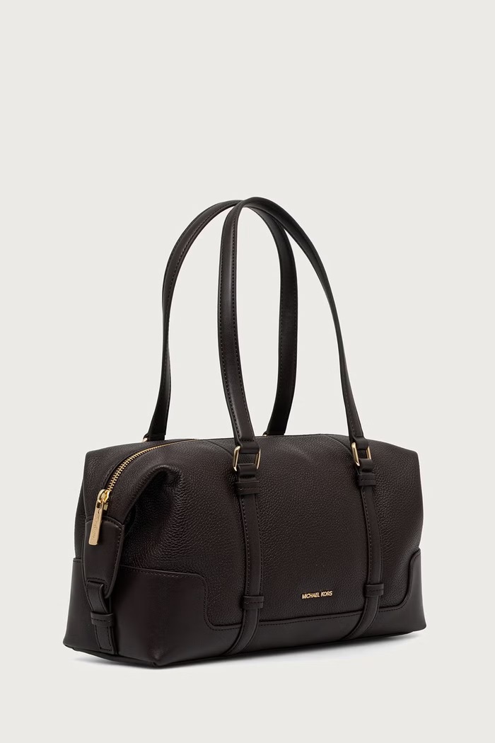 MICHAEL Michael Kors Torebka shopper damska skórzana TEDDI 30F6G24L3L brązowy AW26
