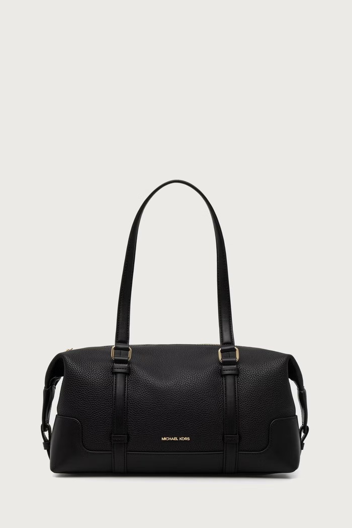 MICHAEL Michael Kors Torebka shopper damska skórzana TEDDI czarny 30F6G24L3L